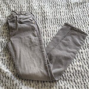 7 For All Mankind the Skinny gray jeans size 25